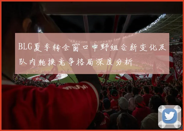 BLG夏季转会窗口中野组合新变化及队内轮换竞争格局深度分析
